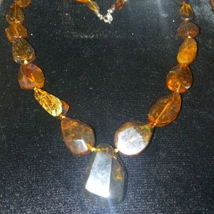 Dark Amber Necklace